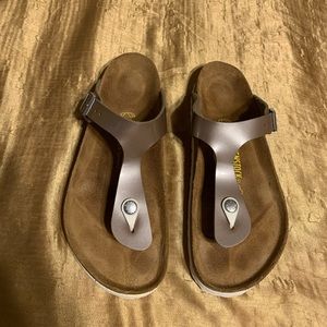 Birkenstock Sandals Womens Size 9 Light Brown